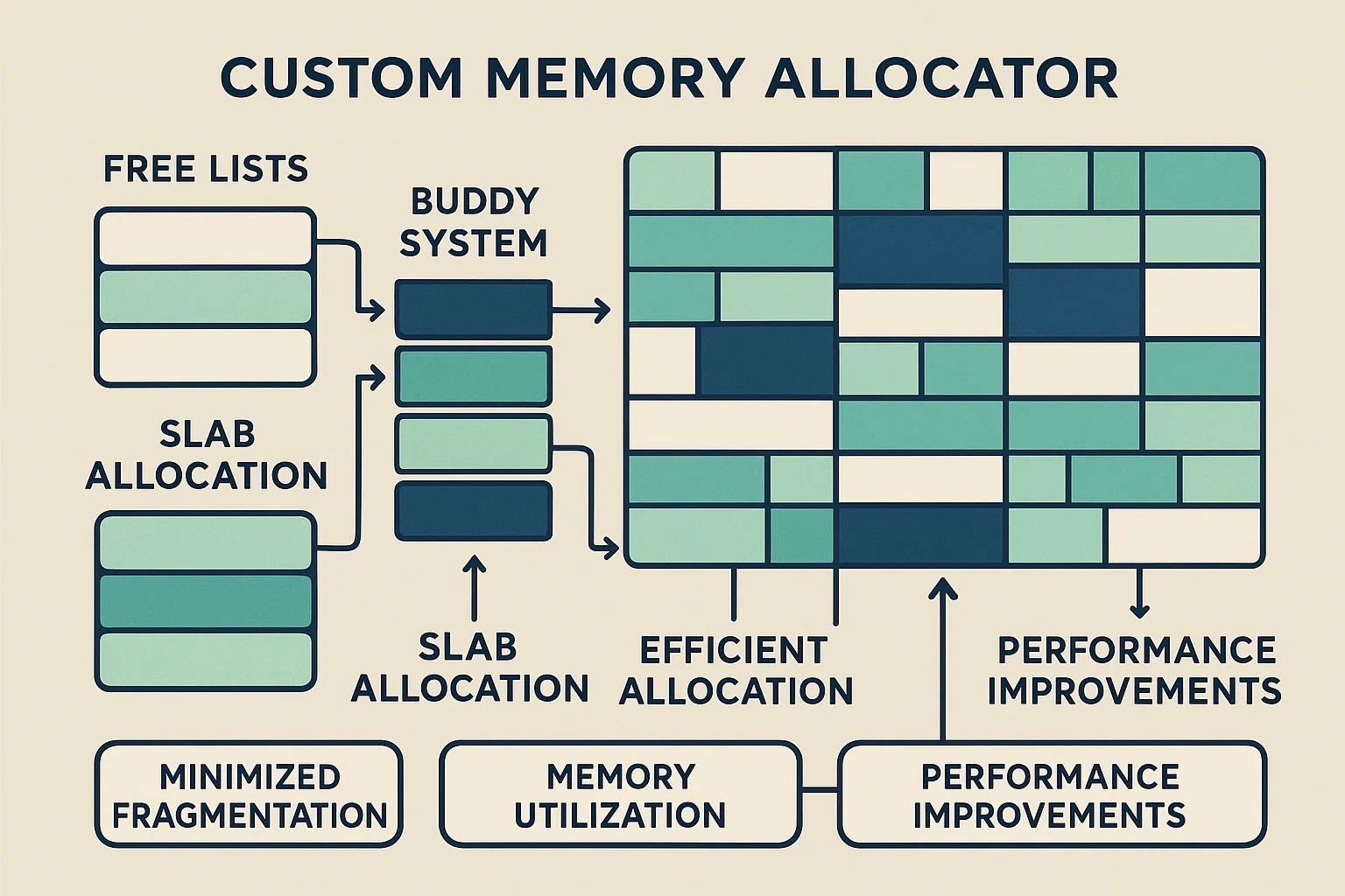 Dynamic Memory Management with Custom Allocators