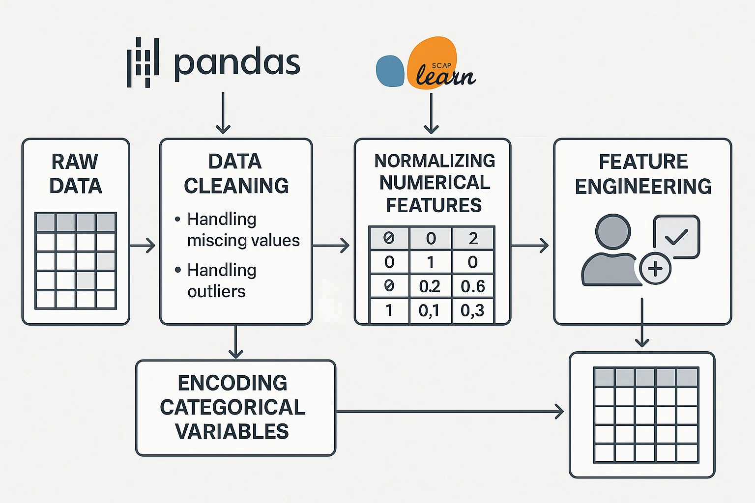Implementing a Data Preprocessing Pipeline